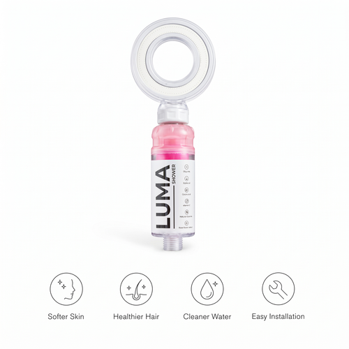 LUMA SHOWERHEAD WITH FILTER