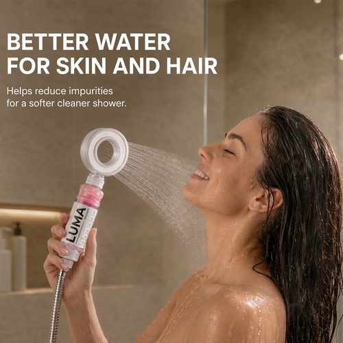 LUMA SHOWERHEAD WITH FILTER
