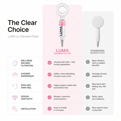 LUMA SHOWERHEAD WITH FILTER